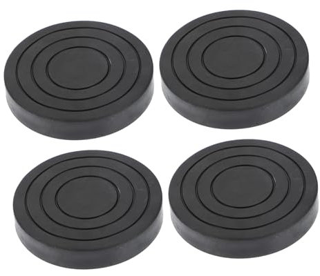 UKCOCO Almohadillas Elevadoras Antideslizantes Para Pies De Lavadora y Muebles, Juego De 4 Piezas, Soporte Resistente, Antifricción y Amortiguación Para Electrodomésticos y Refrigeradores