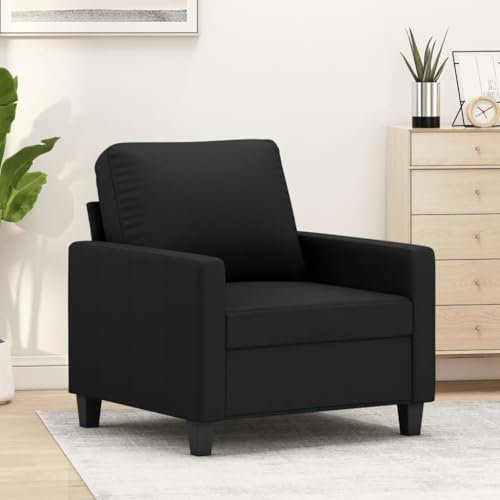 Xichuzi Sillón Cuero sintético Negro 60 cm, Butacas De Cine, Sillones Salon, Sillon Tantra Sexual, Sillón De TV, Sillon Lactancia - 359127