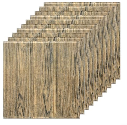 Drivstraw Pannelli da parete 3D in schiuma di polietilene, per soggiorno, camera da letto e cucina, 40 pezzi, 35 x 35 cm, isolamento acustico, sicuri per i bambini, facili da tagliare e (C)