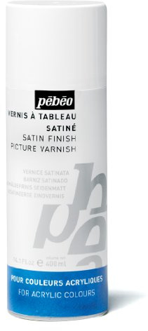 PEBEO 520215 Vernis satiné à Base de solvant Transparent 400 ML