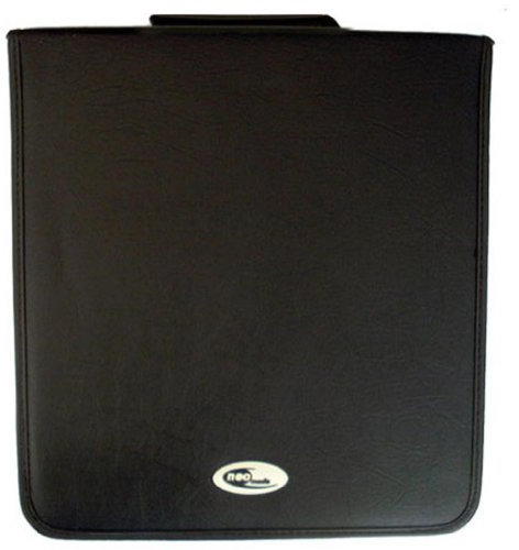 Neo Media 1 X 400 Capacity CD DVD Ring Binder Wallet Leather Storage Carry Case