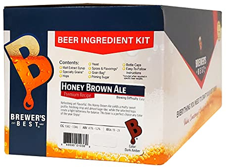 Brewer's Best Honey Brown Ale Beer Ingredient Kit