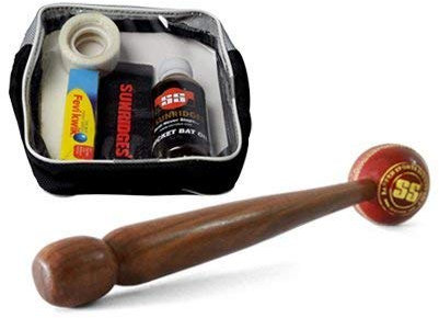 SS - Kit de Cuidado para Bate de críquet – Bola de mazo Combo