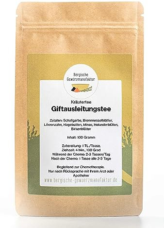 Multimodaler Kräutertee mit Schafgarbe, Brennnesselblätter, Löwenzahn, Hagebutten, Minze, Holunderblüten, Birkenblättern