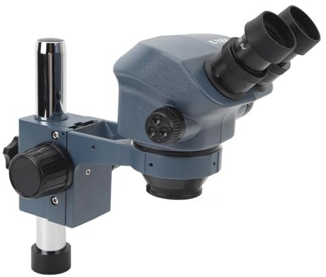 Trinokulares Stereomikroskop, 7X-50X Digitales Professionelles Trinokular-Stereo-Zoommikroskop, Labor-LED-Stereoaufnahmemikroskop, Stereomikroskope