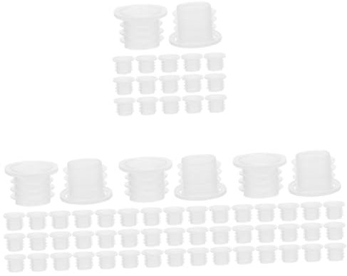 Gatuida 4 Juegos Tapa De Plástico para Botella De Agua Salada. Botella Plastico Garrafas De Plastico Tapas De Repuesto Reutilizables Tapa De Botella Educación Física 100 Uds * 4