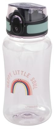 LÄSSIG Kinder Trinkflasche 420ml BPA-frei auslaufsicher/Drinking Bottle Tiny Outdoor Rainbow