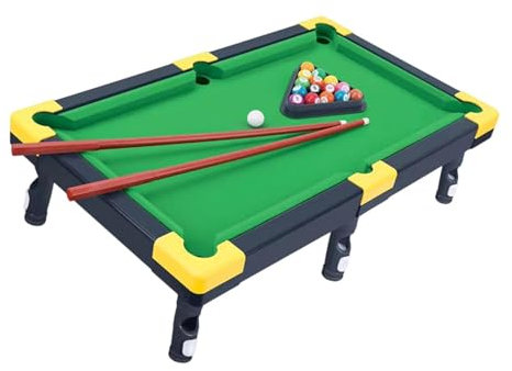 Harilla Mini-Billardtisch, Desktop-Interaktionsspielzeug, Freizeit-Brettspiele, Indoor-Spiel, Spielzeug, Tisch-Billard für Jungen, Mädchen, Kinder