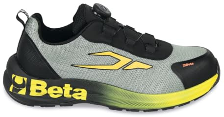 BETA 7340VA – Scarpe Antinfortunistiche Renegade in Tessuto Mesh ad Alta Traspirazione con Allacciatura ATOP, Leggere e Resistenti, Taglia 43