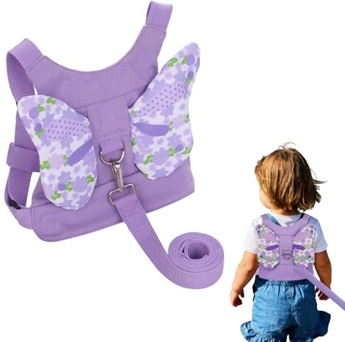 Baby Reins, 1 Pcs Toddler Reins with Adjustable Safety Belt, Anti-Fall & Anti-Lost Toddler Rein for Walking 1-3 Years