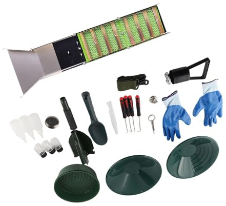 Generic Caja de Esclusa Dorada de Diseño Sencillo de Aleación de Aluminio de 50 para Exploración de Arroyos y Ríos