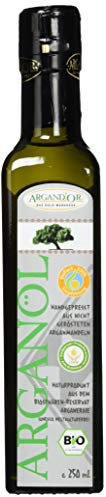 ARGAND'OR - Bio-Arganöl Klassik Premium | Hochwertiges Gourmet-Speiseöl aus kontrolliert biologischem Anbau, handgepresst und fair gehandelt. Ideal zum Verfeinern von Speisen. | Inhalt: 250ml