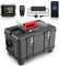 HCALORY 8kW Diesel Standheizung, 230V AC & 12/24V DC, 0,15–0,46 l/h Tragbare Dieselheizung mit Bluetooth APP & Adapter, Höhenmodus 5500m max,5 l Kraftstofftank, Heizung für Auto, LKW, Boot, Wohnmobil