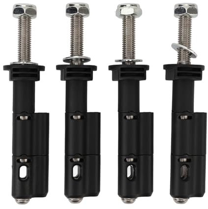 Befestigungsstifte, 4-teiliges Traktionsbrett-Montagesystem, Abschließbares, Diebstahlsicheres Sicherheits-Befestigungsstift-Set, Kompatibel mit MaxTrax MKII Bergungsbrettern