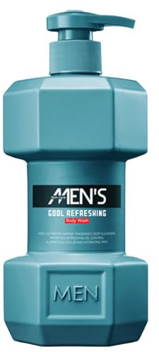 Gel Doccia Uomo Con Fragranza Rinfrescante E Duratura, Idratante E Purificante, Profumo Intenso Fino a 12 Ore, 500ml - Per Una Sensazione Di Freschezza Tutto Il Giorno (Profumo D'oceano)