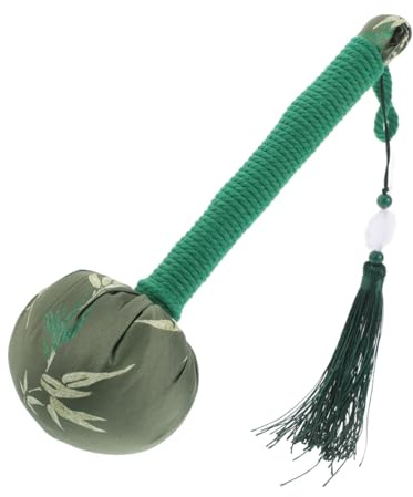 FOMIYES Martillo De Masaje De Ajenjo Herramienta De Masaje Manual Martillo Masajeador De Espalda Masajeador De Golpe El Hogar o Gimnasio Relleno De Hierbas