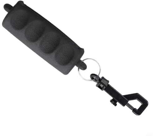 Extractor de flechas de silicona para arco recurvo, agarre ligero con textura para superficie para práctica, herramienta de fácil extracción en negro, una pieza (paquete de 1)