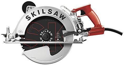 SKILSAW SPT70WM-01 15 Amp 10-1/4 Magnesium SAWSQUATCH Worm Drive Circular Saw,Silver