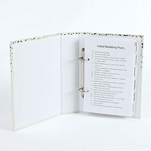 Amore Wedding Planner Little Hearts & 6 Dividers