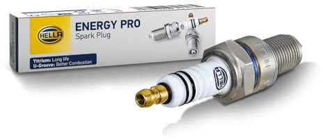 HELLA 8EH 188 704-021 Candela accensione - Energy Pro YH8RCP-8U - Apertura chiave: 21 - Lunghezza filettatura: 19mm - Distanza degli elettrodi: 0.8mm