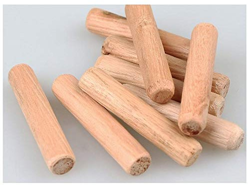 8 * 40 1000 piezas/paquete clavija redonda Conector de 8 mm punta de madera