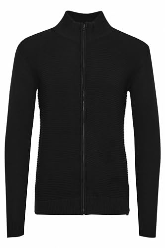 Indicode Rickert Cardigan Giacca in Maglia Grossa Maglieria da Uomo, Taglia:L, Colore:Black (999)