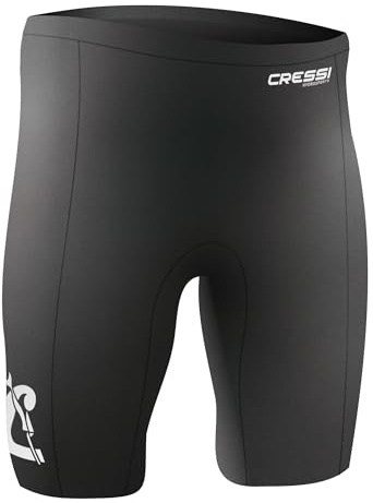Cressi Armor Rash Guard Shorts Lady Black S/2 - Frauen Rash Guard Shorts für SUP und Wassersport, Schwarz, S/2