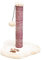 Aqpet Poste rascador para Gatos, árbol de Juego para Gatos con Bola, 39 cm, Color Beige