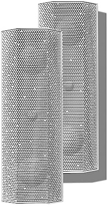 LITHEAUDIO All-In-One iO1 Indoor & Outdoor Wireless Speaker (Master & Passive – White), IP66 Rated, Six Mounting Orientations, Multi-Room Audio, Airplay 2, Chromecast, Audio for Gardens & Open Plan