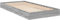 vidaXL Bettgestell Grau Sonoma 90x200 cm Holzwerkstoff