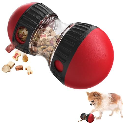 GmwyCzV Juguete Interactivo para Perros, Alimentador Lento, Dispensador de Comida para Mascota, Apto para Perros de Todos Los Tamaños