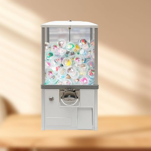KYZTMHC Distributeur Automatique à pièces, Grande Machine à Bonbons et Boules de Gomme, Machine à Bonbons à pièces, Machine à Capsules Automatique pour magasins de détail, pour Jouets à Capsules