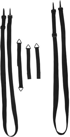 Warmhm 5Pièces Sangles De Fixation pour Parasol Lot de Sangles Ajustables Parasol Place