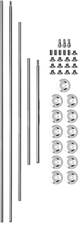 Mtlavishness Flute Reparationssats DIY Underhåll Vårdverktyg Skruvar Packning Instrumenttillbehör W53