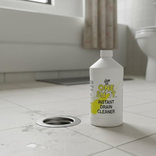 Professional Drain Cleaner 2000g - Fast-Acting Eco-Friendly Formula for Sinks, Toilets & Showers, Removes Grease, Hair & Odours
