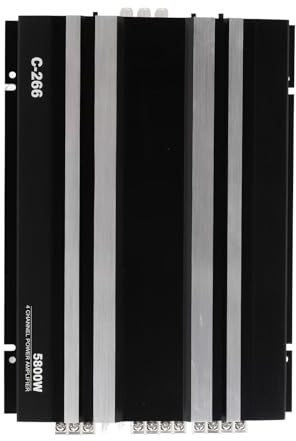 Yctze Bilförstärkare 5800W /4 Ohms 4-kanals Högeffektivt System Bilförstärkare, 5800W Förstärkare, Högeffektiv Förstärkare, Bilstereoförstärkare, Effektförstärkare