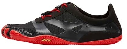 Vibram FiveFingers 18M0701 KSO Evo, Fitnessschuhe Herren, Schwarz (Black/Red), 40 EU