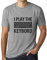 Camiseta Estampada para Hombre Idea De Teclado Gamer Para Deportes Electrónicos – Gamer Keyboard Esports Idea – T-shirt Vintage Manga Corta Regalo Original Cumpleaños Diseño Gráfico Moda Gris mezcla S