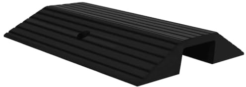 Genérico Rampa de umbral Puente Goma 49x40x8 cm,Economía e Industria,Avisos,Señales de Carretera y tráfico,Multicolor,7.95 kg,150976