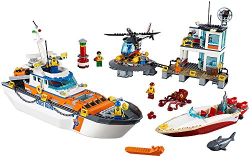 LEGO 60167 Coast Guard Head Quarters Construction Toy