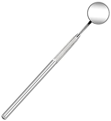 Tandspegel, anti-dimma rostfritt stål tandvård hygien mun inspektioner spegel tandläkare verktyg tänder för rengöring av tänder inspektion