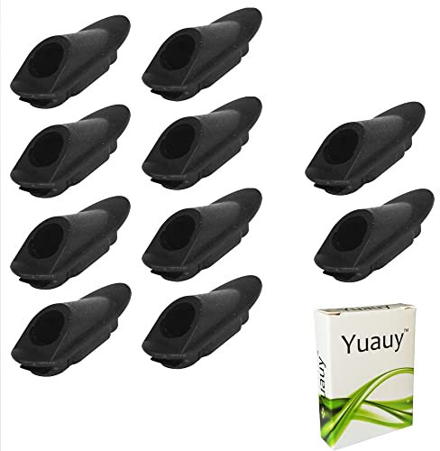 Yuauy 10 pz Cavo Della Bici Tubo Morsetto Passacavi Telaio Freno Fibbie Clip Holder Foro Interno Incorporato Cambio Bicicletta Deragliatore Linea Filo Guida Tappi Organizzatore Cavo Fisso MTB Routing