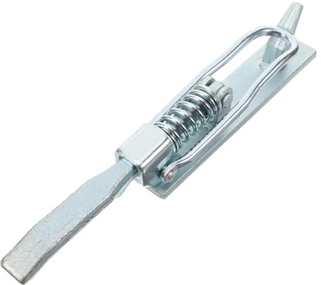 Anneome Carriage Spring Hasp for Heavy-Duty Trailer Security Carbon Steel Locking Accessory for Trucks and Containers Versatile Installation and Removal for Cargo Transport