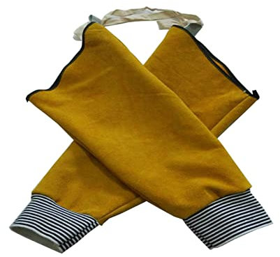 YQVEOT Tablier de Soudure, Soudage Souderie Tablier Soudeur Protection des Manches à Main du Capuchon Fournitures d'atelier