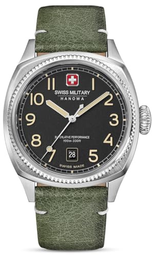 Swiss Military Hanowa SMWGB0003703 Herrenuhr Condor Lederarmband Saphirglas