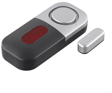 Système de sécurité domestique sans fil à piles magnétique pour portes et capteurs de fenêtre