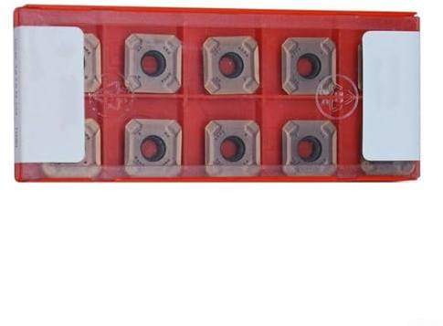 UrbanHui Inserti in carburo R245-12T3M-PM 1030 10 pezzi per fresa CNC e finitura semifinitura