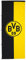 Borussia Dortmund BVB-Hissfahne im Hochformat (150x400 cm) one Size
