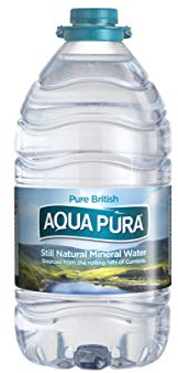 Aqua Pura, Pack Still Natural Mineral Water,5 Litre, (Pack of 3)