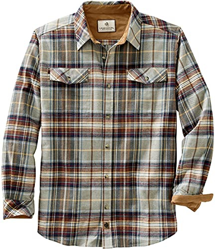 Legendary Whitetails mäns legendariska rutiga flanell button-down-skjorta (paket med 1)